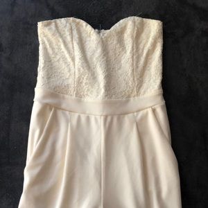 Express white jumpsuit!